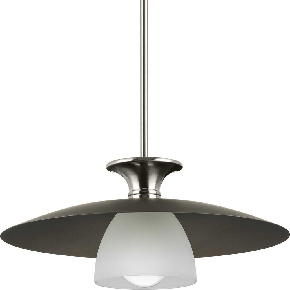 Progress Canada - One Light Pendant - Trimble - Brushed Nickel- Union Lighting Luminaires Decor