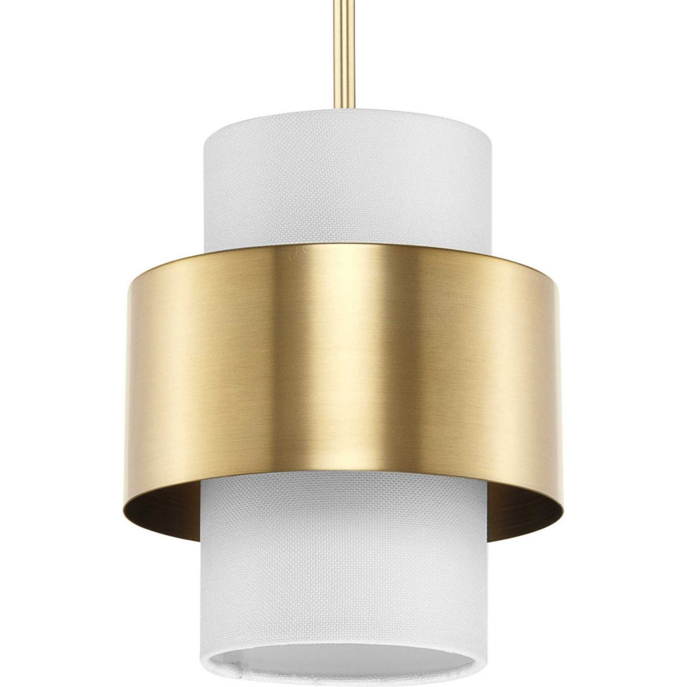 Progress Canada - One Light Pendant - Silva - Brushed Bronze- Union Lighting Luminaires Decor
