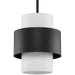 Progress Canada - One Light Pendant - Silva - Matte Black- Union Lighting Luminaires Decor