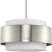 Progress Canada - Three Light Pendant - Silva - Brushed Nickel- Union Lighting Luminaires Decor