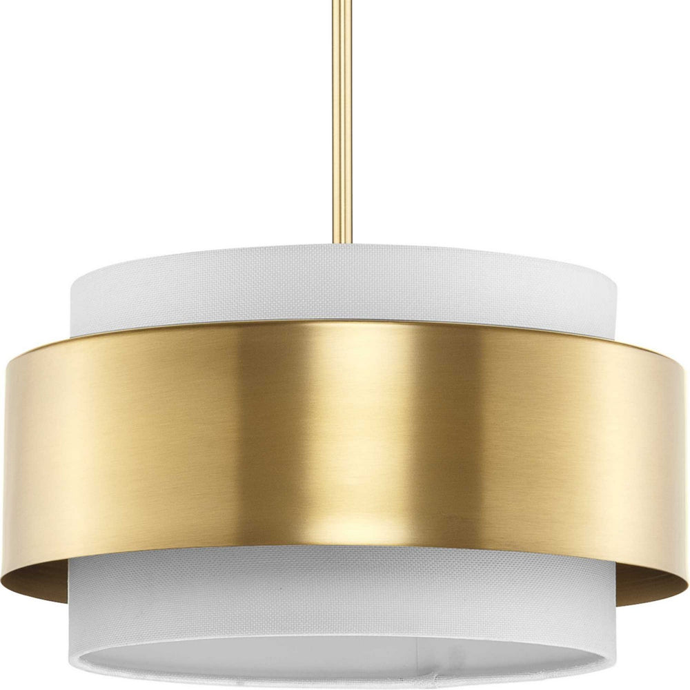 Progress Canada - Three Light Pendant - Silva - Brushed Bronze- Union Lighting Luminaires Decor