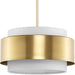 Progress Canada - Three Light Pendant - Silva - Brushed Bronze- Union Lighting Luminaires Decor