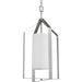 Progress Canada - One Light Foyer Pendant - Vertex - Brushed Nickel- Union Lighting Luminaires Decor