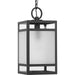 Progress Canada - One Light Outdoor Hanging Lantern - Parrish - Matte Black- Union Lighting Luminaires Decor
