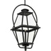 Progress Canada - One Light Outdoor Hanging Lantern - Bradshaw - Black- Union Lighting Luminaires Decor