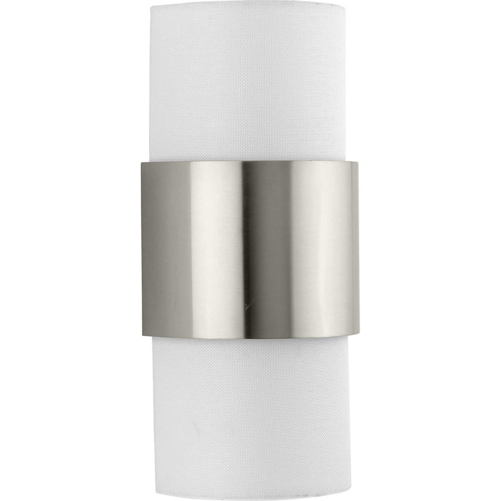 Progress Canada - Two Light Wall Sconce - Silva - Brushed Nickel- Union Lighting Luminaires Decor