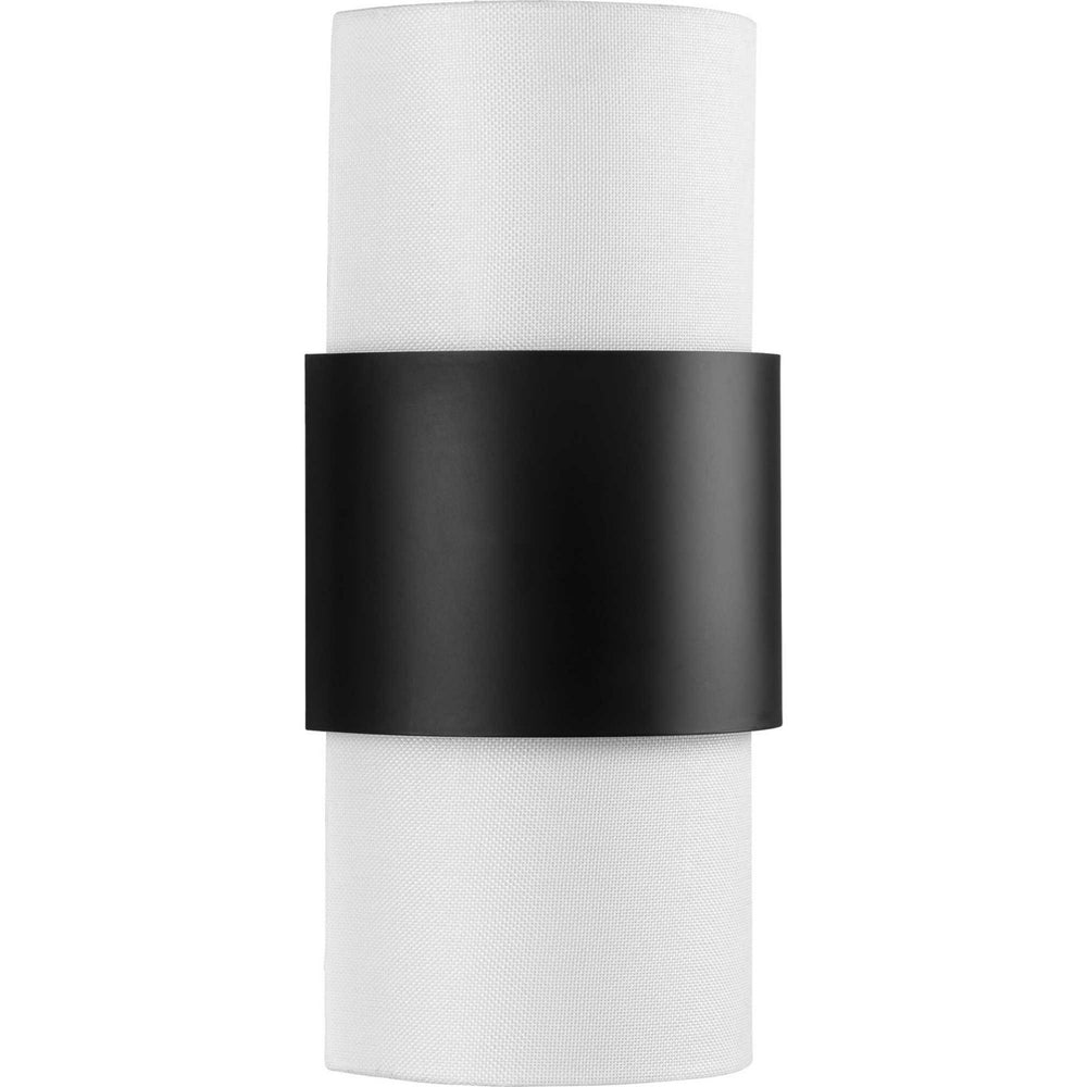 Progress Canada - Two Light Wall Sconce - Silva - Matte Black- Union Lighting Luminaires Decor