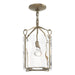 Hubbardton Forge - One Light Semi-Flush Mount - Bow - Soft Gold- Union Lighting Luminaires Decor