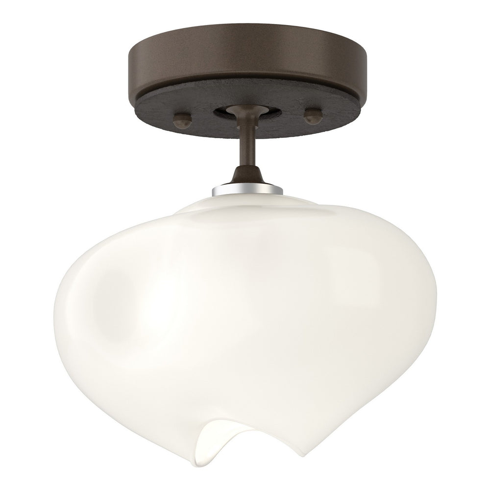 Hubbardton Forge - One Light Semi-Flush Mount - Ume - Bronze- Union Lighting Luminaires Decor
