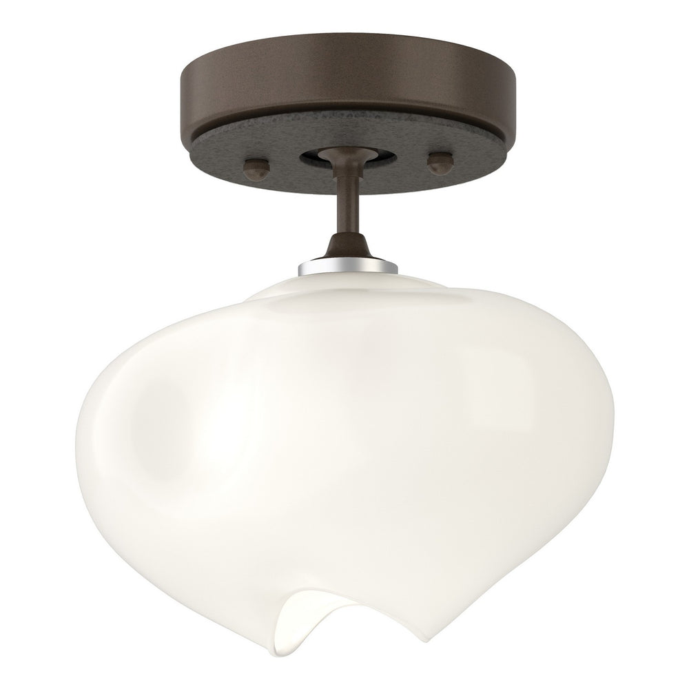 Hubbardton Forge - One Light Semi-Flush Mount - Ume - Bronze- Union Lighting Luminaires Decor