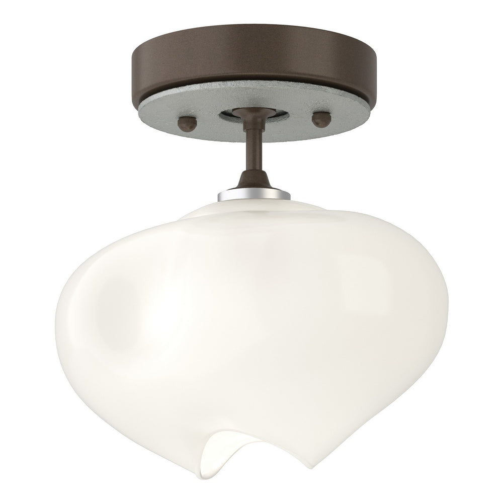 Hubbardton Forge - One Light Semi-Flush Mount - Ume - Bronze- Union Lighting Luminaires Decor