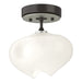 Hubbardton Forge - One Light Semi-Flush Mount - Ume - Oil Rubbed Bronze- Union Lighting Luminaires Decor