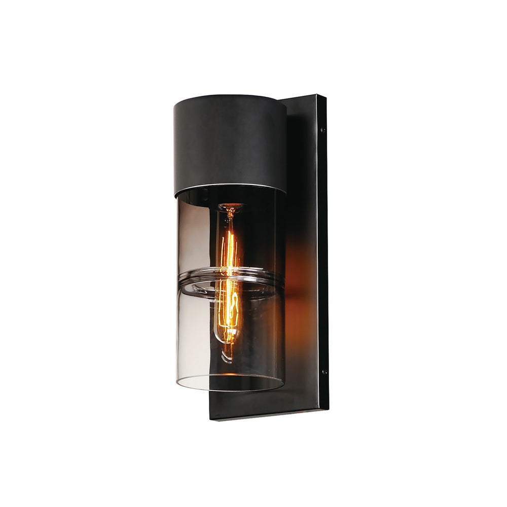 ET2 - LED Outdoor Wall Sconce - Smokestack - Black- Union Lighting Luminaires Decor