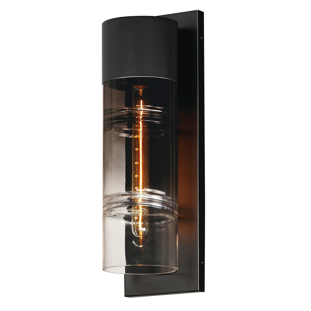ET2 - LED Outdoor Wall Sconce - Smokestack - Black- Union Lighting Luminaires Decor