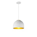 ET2 - LED Pendant - Foster - White/Gold- Union Lighting Luminaires Decor
