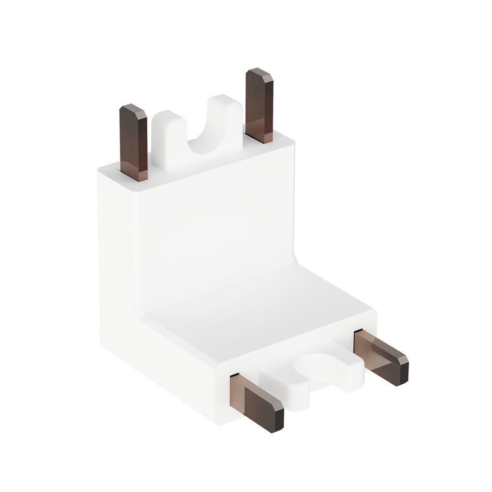ET2 - Track Wall To Ceiling Connector - Continuum - Track - White- Union Lighting Luminaires Decor