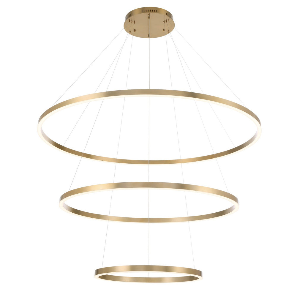 Eurofase Canada - LED Chandelier - Spunto - Gold- Union Lighting Luminaires Decor