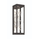 Eurofase Canada - LED Outdoor Wall Sconce - Aerie - Silver-Black- Union Lighting Luminaires Decor