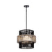 Eurofase Canada - ADEN-OD-22IN-BK - ADEN - Black- Union Lighting Luminaires Decor