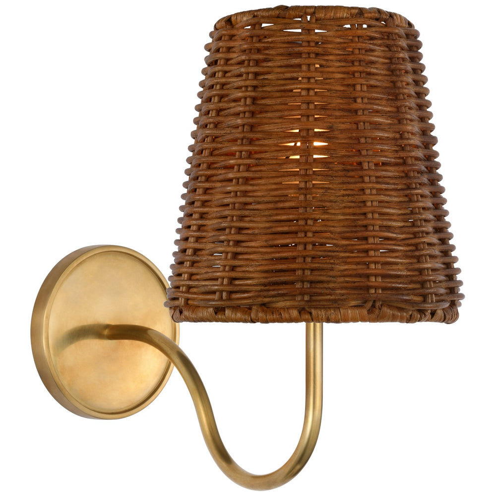 Visual Comfort Signature Canada - LED Wall Sconce - Lyndsie - Hand-Rubbed Antique Brass- Union Lighting Luminaires Decor