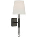 Visual Comfort Signature Canada - LED Wall Sconce - Griffin - Bronze and Chocolate Leather- Union Lighting Luminaires Decor