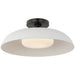 Visual Comfort Signature Canada - LED Flush Mount - Cyrus - Bronze and White- Union Lighting Luminaires Decor
