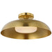 Visual Comfort Signature Canada - LED Flush Mount - Cyrus - Hand-Rubbed Antique Brass- Union Lighting Luminaires Decor