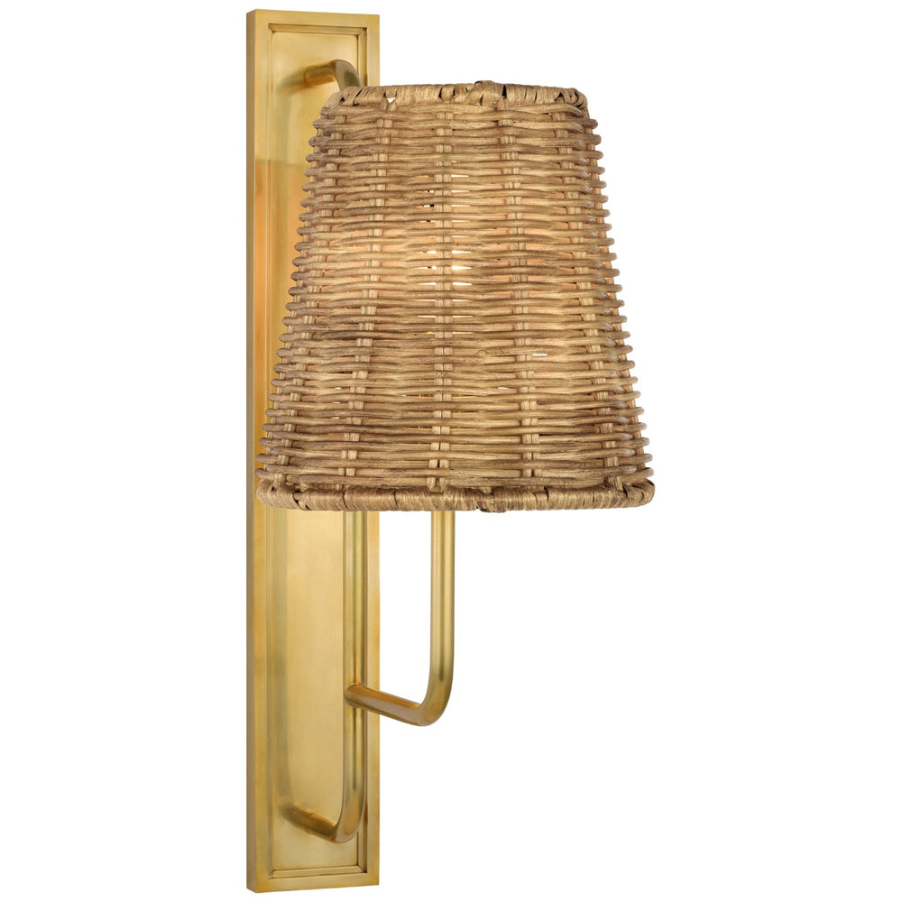 Visual Comfort Signature Canada - LED Wall Sconce - Rui - Hand-Rubbed Antique Brass- Union Lighting Luminaires Decor