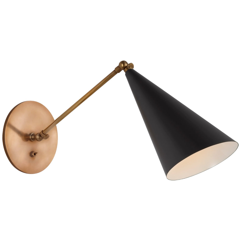 Visual Comfort Signature Canada - LED Wall Sconce - Clemente - Black- Union Lighting Luminaires Decor