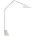 Visual Comfort Signature Canada - LED Arc Floor Lamp - Lorna - Polished Nickel- Union Lighting Luminaires Decor