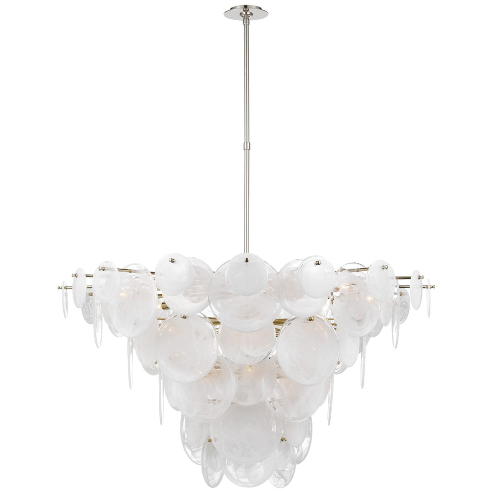 Visual Comfort Signature Canada - LED Chandelier - Loire - Polished Nickel- Union Lighting Luminaires Decor