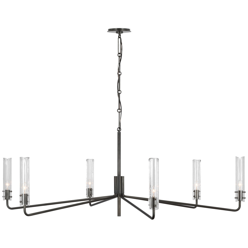 Visual Comfort Signature Canada - LED Chandelier - Casoria - Bronze- Union Lighting Luminaires Decor
