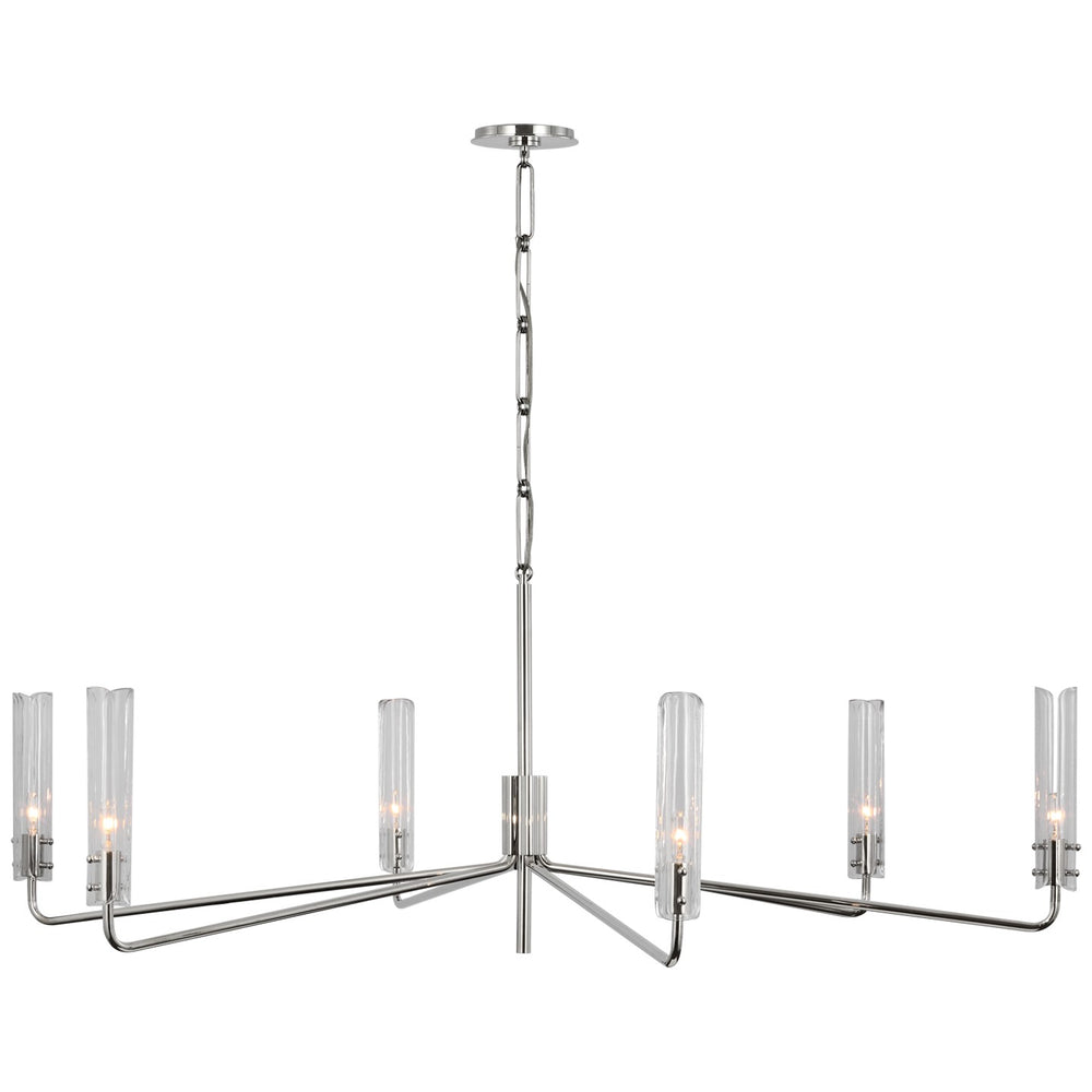 Visual Comfort Signature Canada - LED Chandelier - Casoria - Polished Nickel- Union Lighting Luminaires Decor