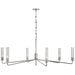 Visual Comfort Signature Canada - LED Chandelier - Casoria - Polished Nickel- Union Lighting Luminaires Decor