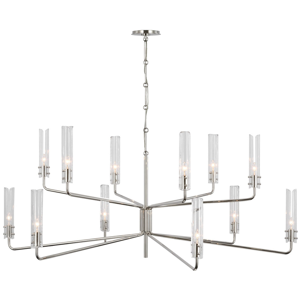 Visual Comfort Signature Canada - LED Chandelier - Casoria - Polished Nickel- Union Lighting Luminaires Decor