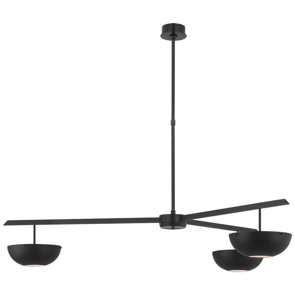 Visual Comfort Signature Canada - LED Chandelier - Valencia - Bronze- Union Lighting Luminaires Decor