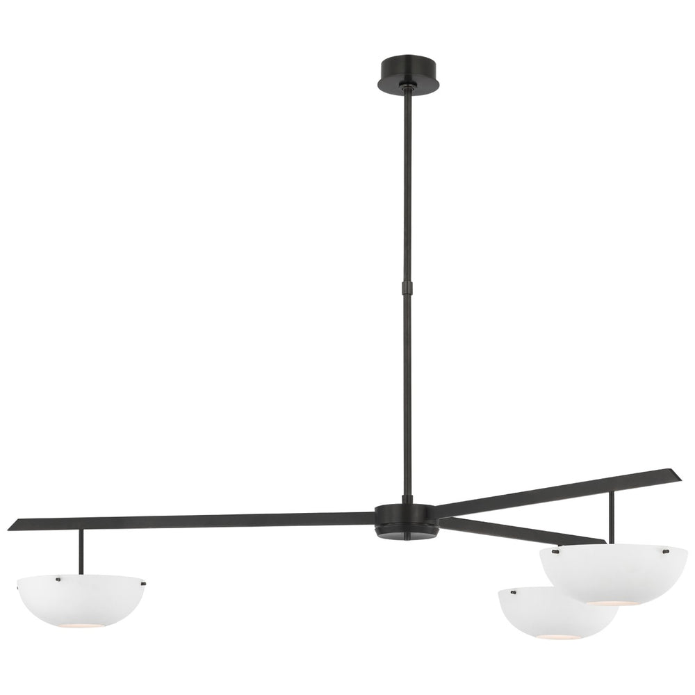 Visual Comfort Signature Canada - LED Chandelier - Valencia - Bronze- Union Lighting Luminaires Decor