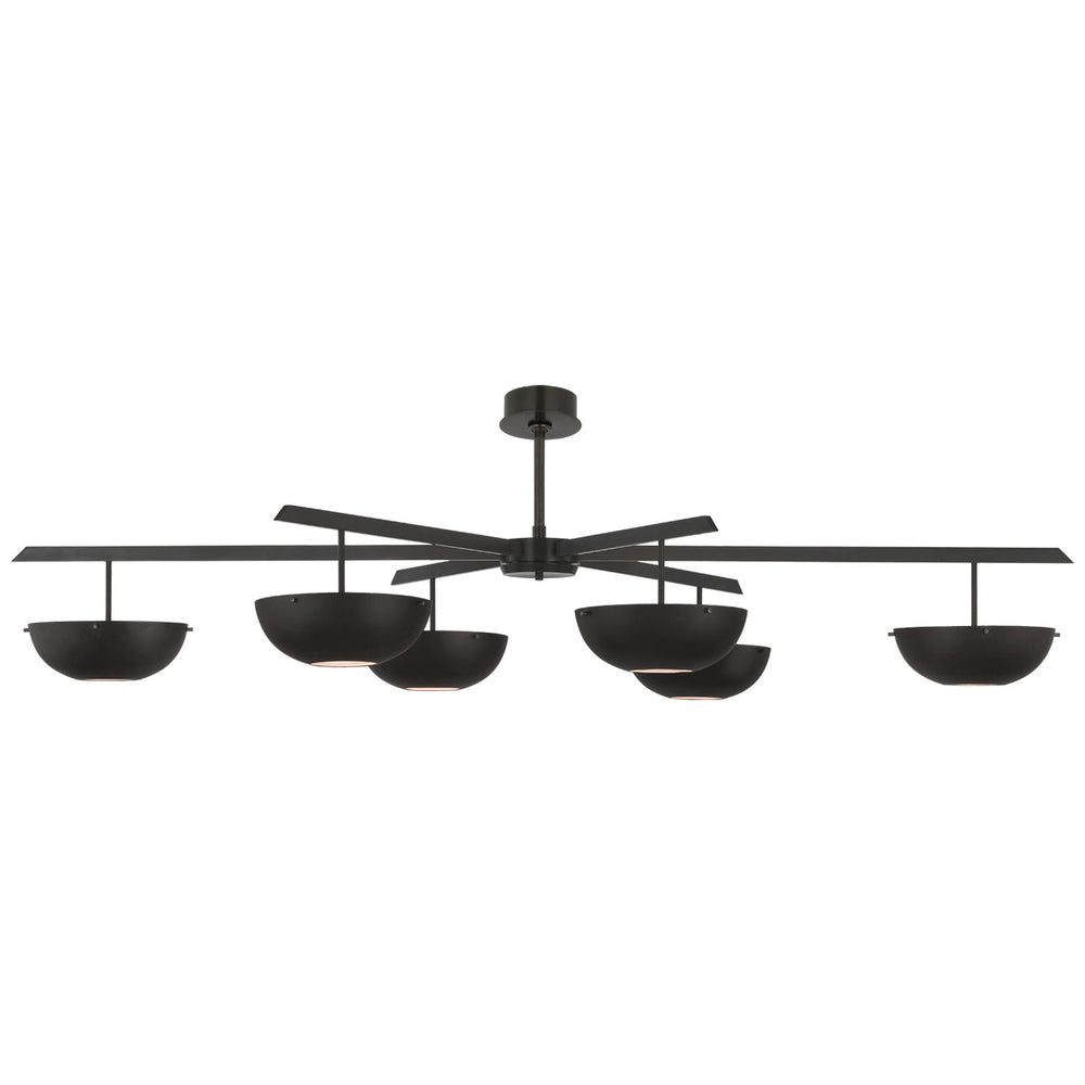 Visual Comfort Signature Canada - LED Chandelier - Valencia - Bronze- Union Lighting Luminaires Decor