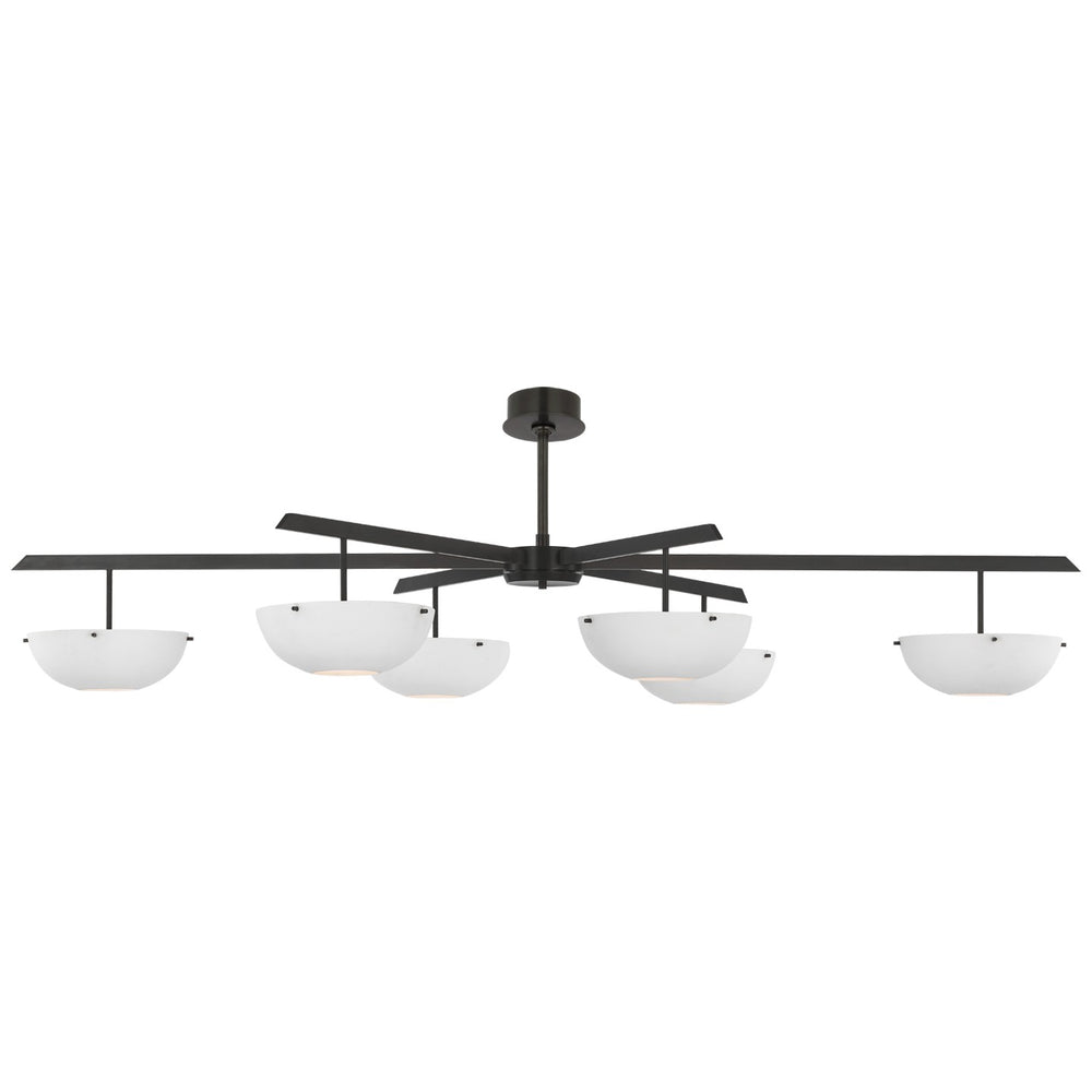 Visual Comfort Signature Canada - LED Chandelier - Valencia - Bronze- Union Lighting Luminaires Decor
