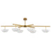 Visual Comfort Signature Canada - LED Chandelier - Valencia - Hand-Rubbed Antique Brass- Union Lighting Luminaires Decor