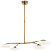 Visual Comfort Signature Canada - LED Chandelier - Brindille - Soft Brass- Union Lighting Luminaires Decor
