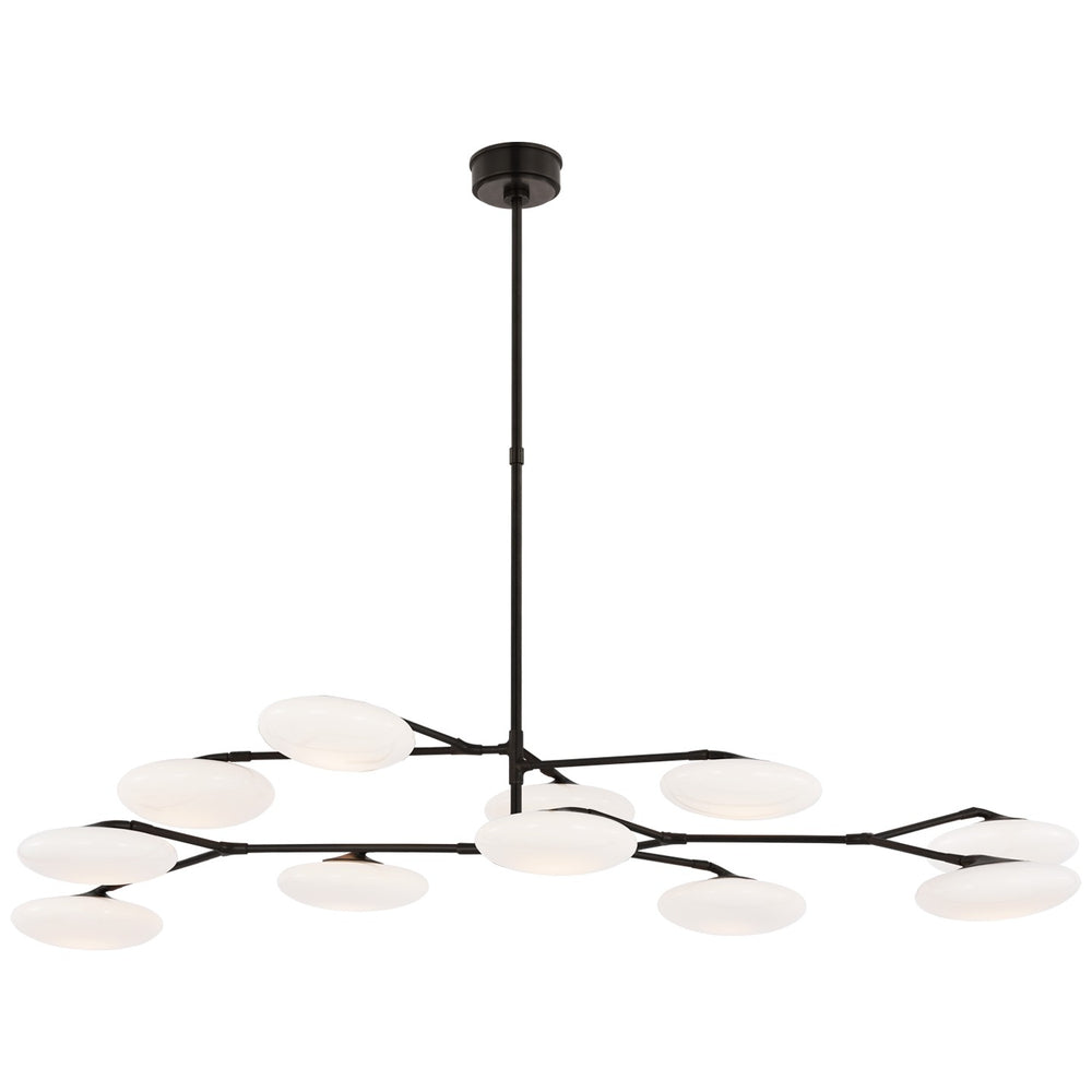 Visual Comfort Signature Canada - LED Chandelier - Brindille - Gun Metal- Union Lighting Luminaires Decor