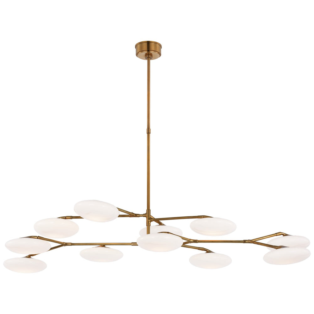 Visual Comfort Signature Canada - LED Chandelier - Brindille - Soft Brass- Union Lighting Luminaires Decor
