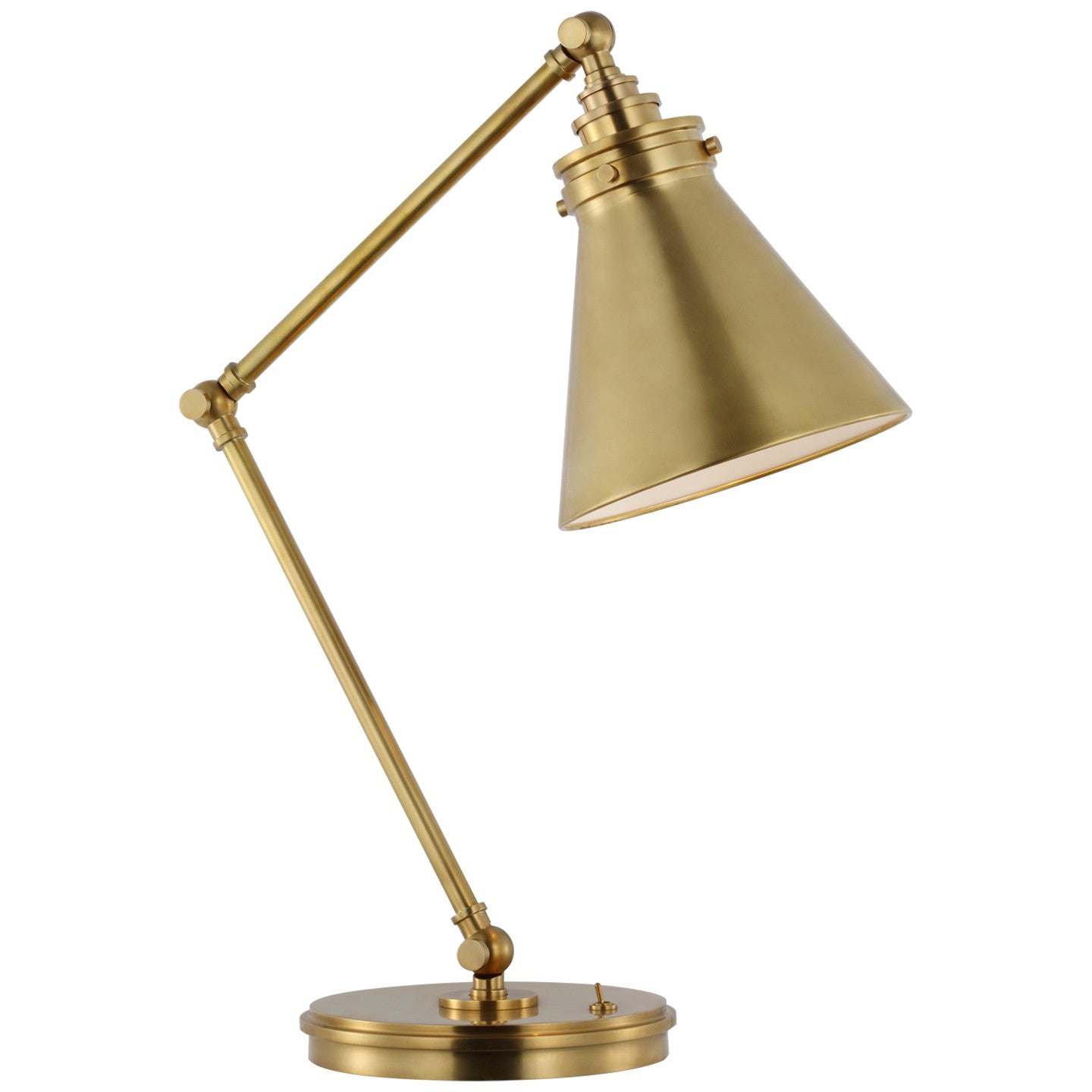 Visual Comfort Signature Canada - LED Table Lamp - Parkington - Antique-Burnished Brass- Union Lighting Luminaires Decor