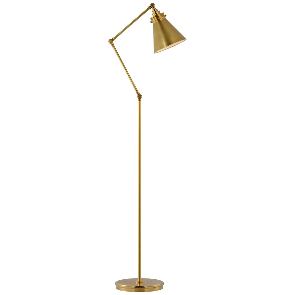 Visual Comfort Signature Canada - LED Floor Lamp - Parkington - Antique-Burnished Brass- Union Lighting Luminaires Decor