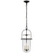 Visual Comfort Signature Canada - Three Light Lantern - Lorford - Aged Iron- Union Lighting Luminaires Decor