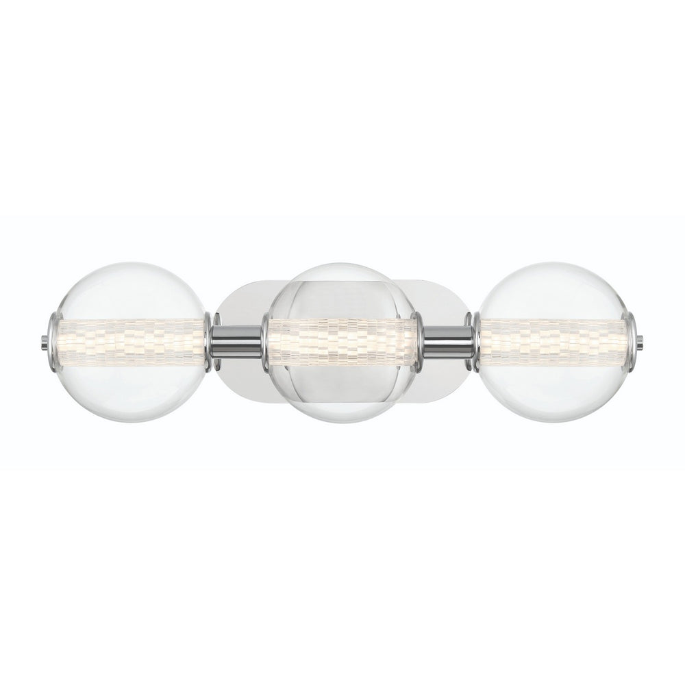 Eurofase Canada - ATOMO-VAN-3LT-CHR-CL - ATOMO - Chrome- Union Lighting Luminaires Decor
