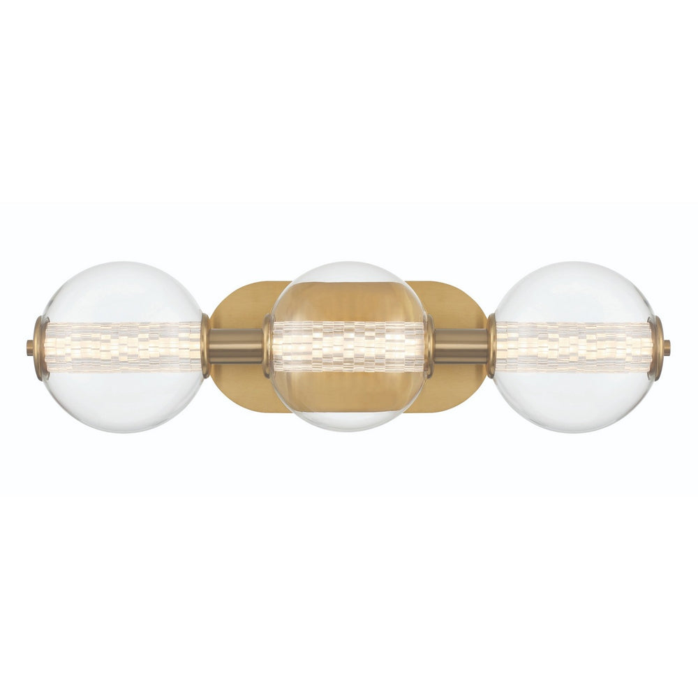 Eurofase Canada - ATOMO-VAN-3LT-GD-CL - ATOMO - Gold- Union Lighting Luminaires Decor