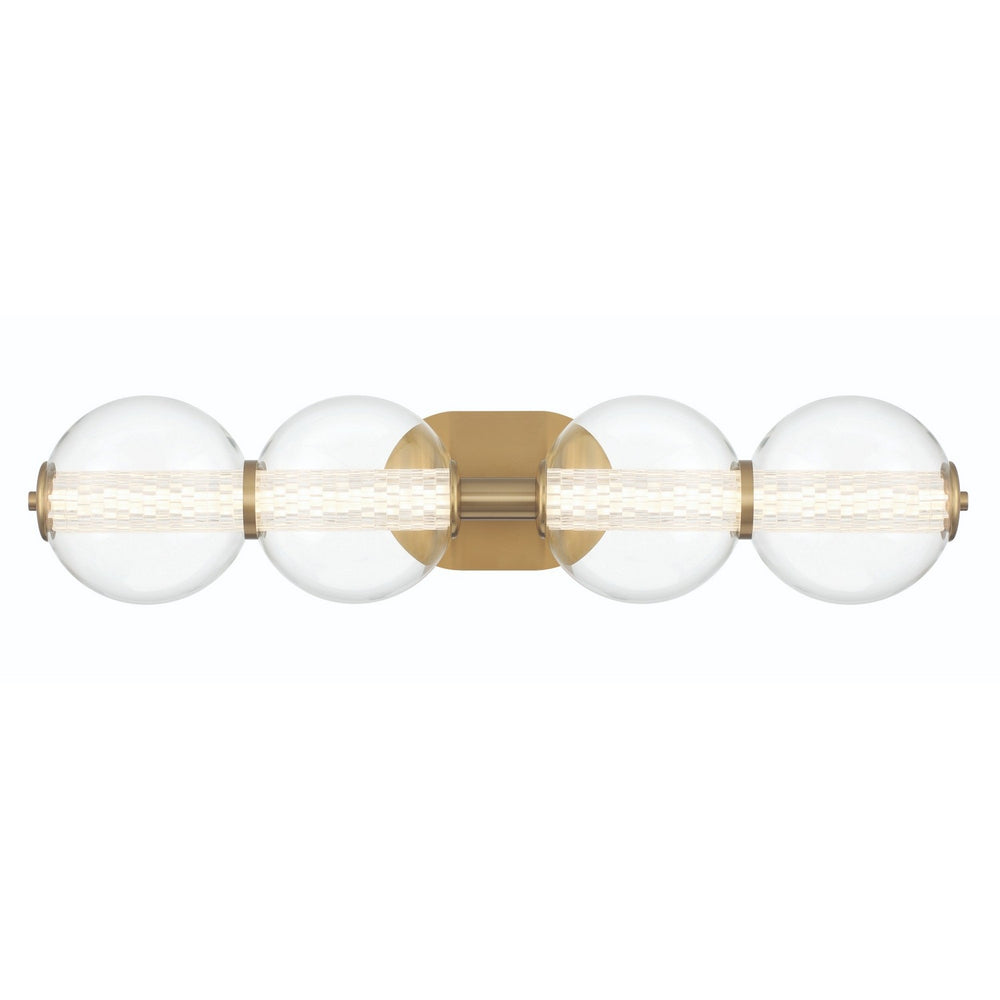 Eurofase Canada - ATOMO-VAN-4LT-GD-CL - ATOMO - Gold- Union Lighting Luminaires Decor