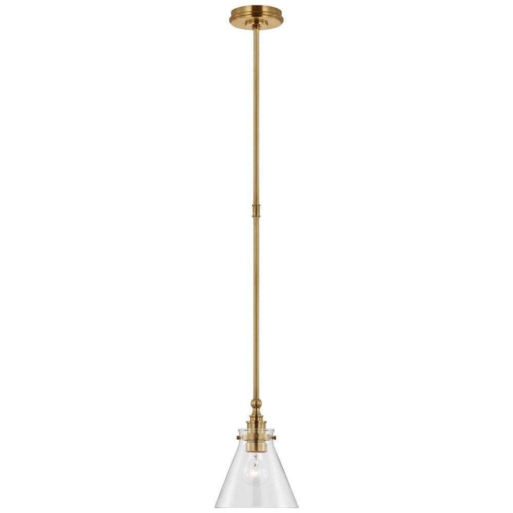 Visual Comfort Signature Canada - LED Pendant - Parkington - Antique-Burnished Brass- Union Lighting Luminaires Decor